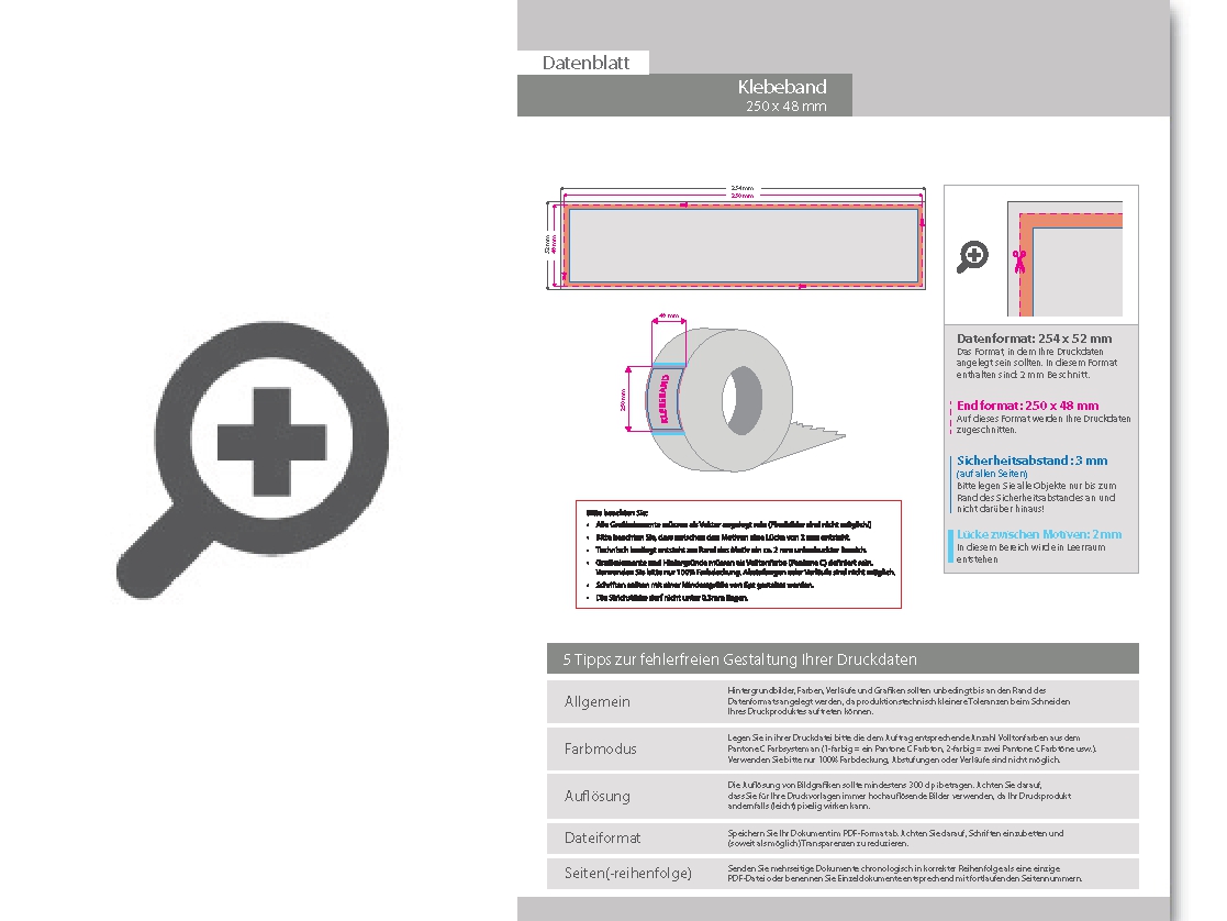 Product Bild klebeband_(breite_48mm_x_l__nge_60_m)__motivl__nge_250_x_48_mm__3-farbig_bedruckt