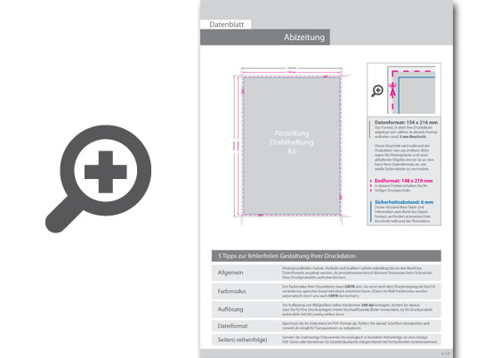 Product Bild abizeitung_mit_drahtheftung__endformat_din_a5__68-seitig