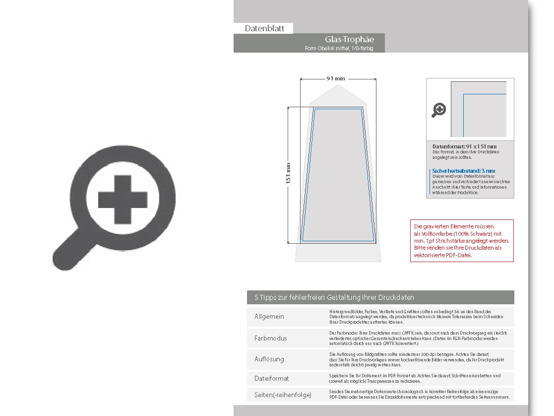 Product Bild glas-troph__e_obelisk_mittel__14_0_x_22_0_cm_mit_einseitiger_lasergravur