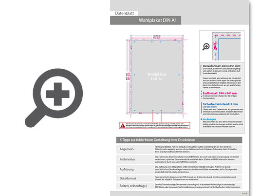 Product Bild wahlplakat_auf_hohlkammerplatte_din_a1_einseitig_4_0-farbig_bedruckt__mit_10_bohrungen